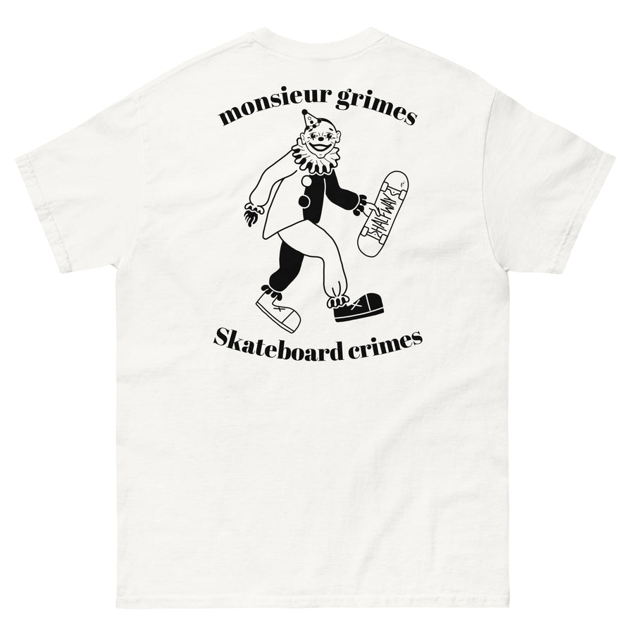 monsieur grimes Tee rear view